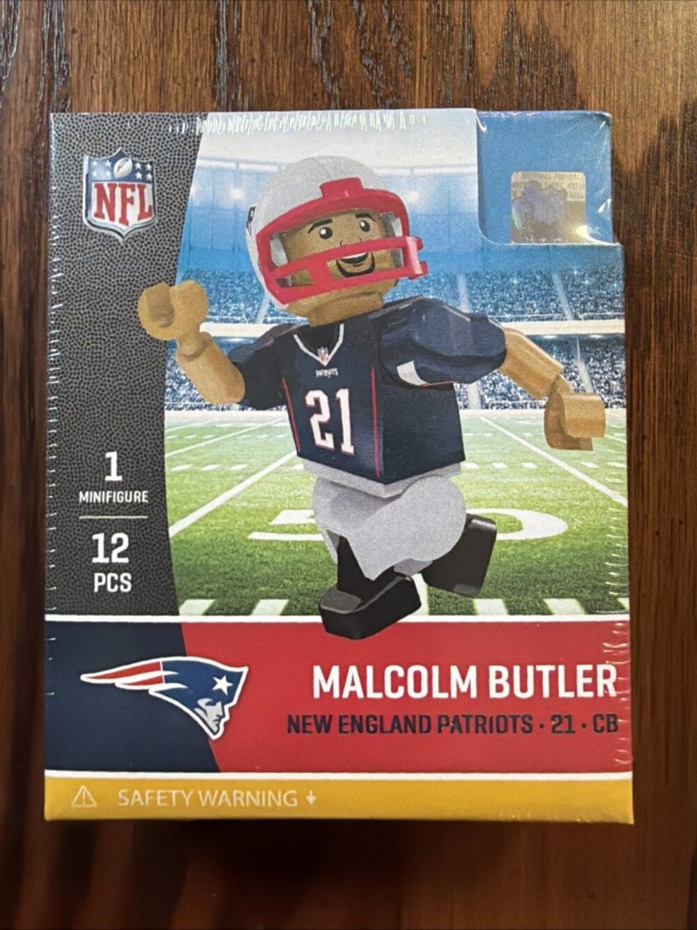 Oyo NFL Team Mini Figure New England‎ Patriots MALCOLM BUTLER RARE!